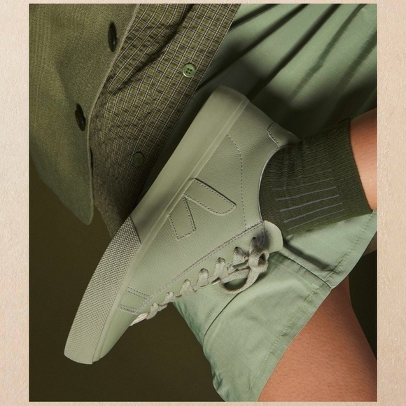 Veja Shoes - Veja Campo Leather Sneakers in Full Clay